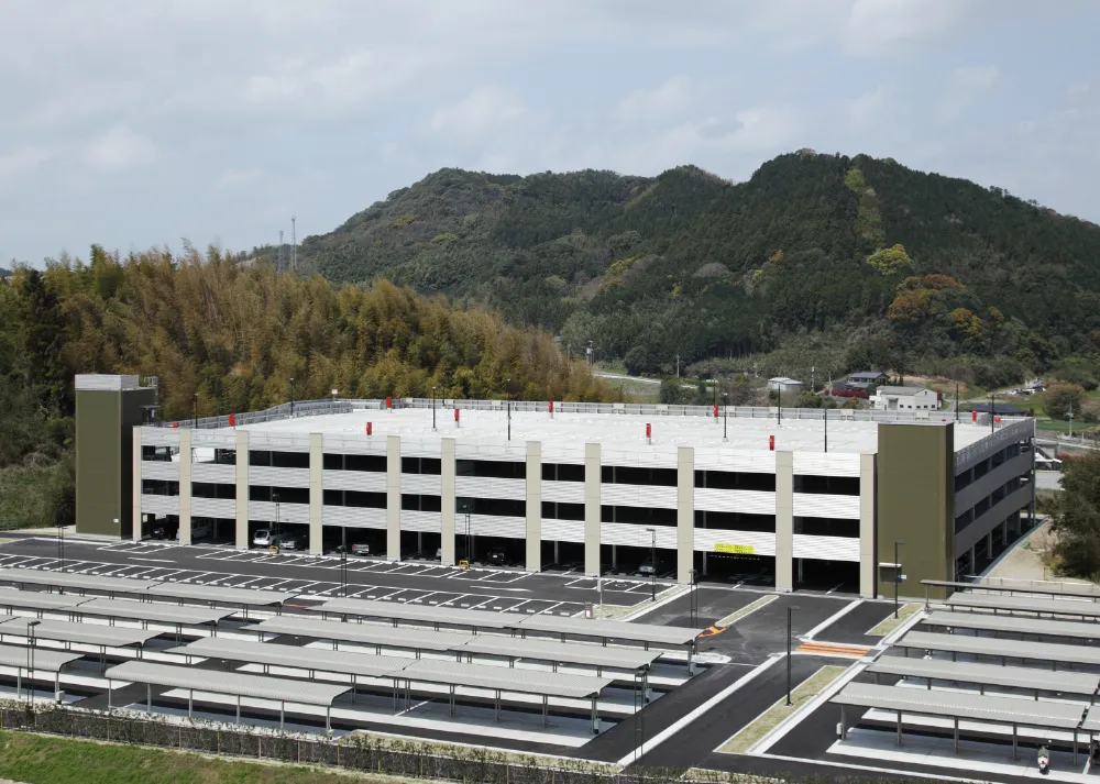 九州大学伊都キャンパス第一駐車場 自走式立体駐車場
