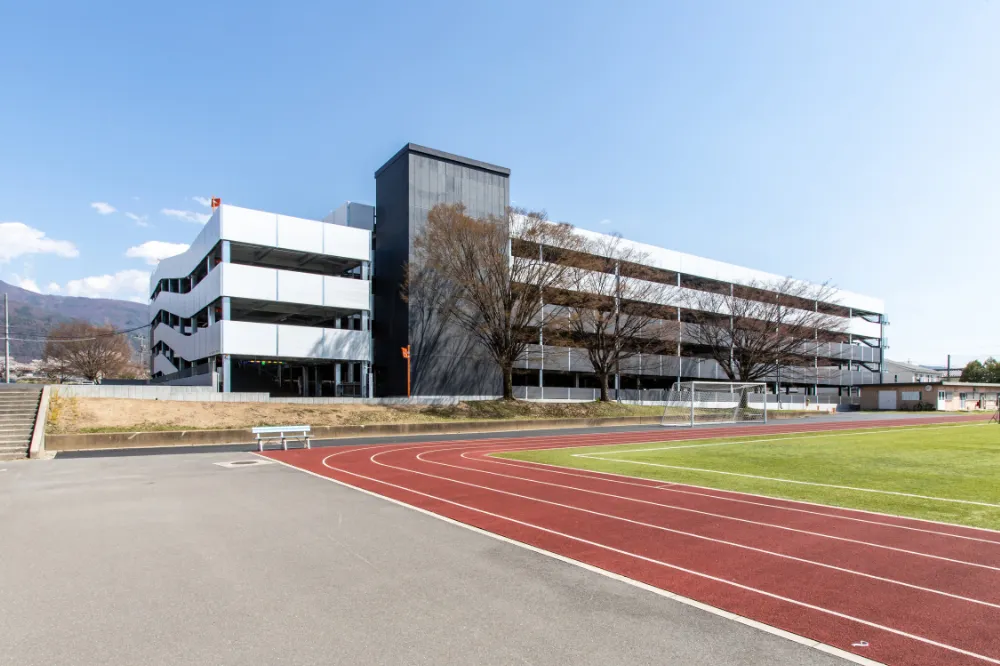 信州大学 松本キャンパス 自走式立体駐車場