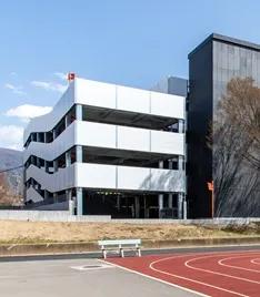 信州大学 松本キャンパス 自走式立体駐車場